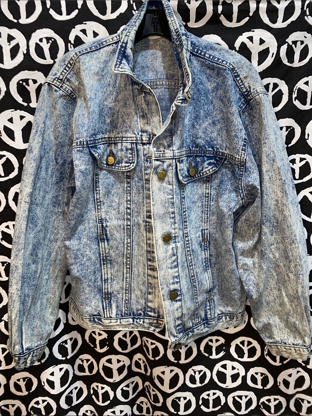 FIORI BLU DENIM JACKET SZ L